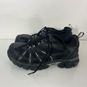 Dakota Mens Size 7/Womens 9 All Black CSA Safety Steel Toe Shoes Sneakers